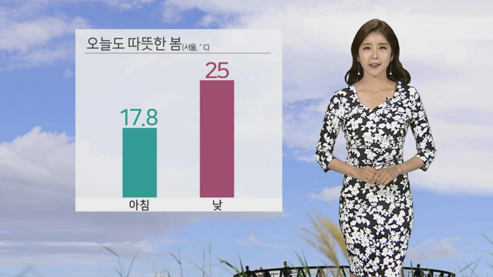 [<em class='find'>날씨</em>] 오늘도 따뜻한 봄…전국 초미세먼지 나쁨