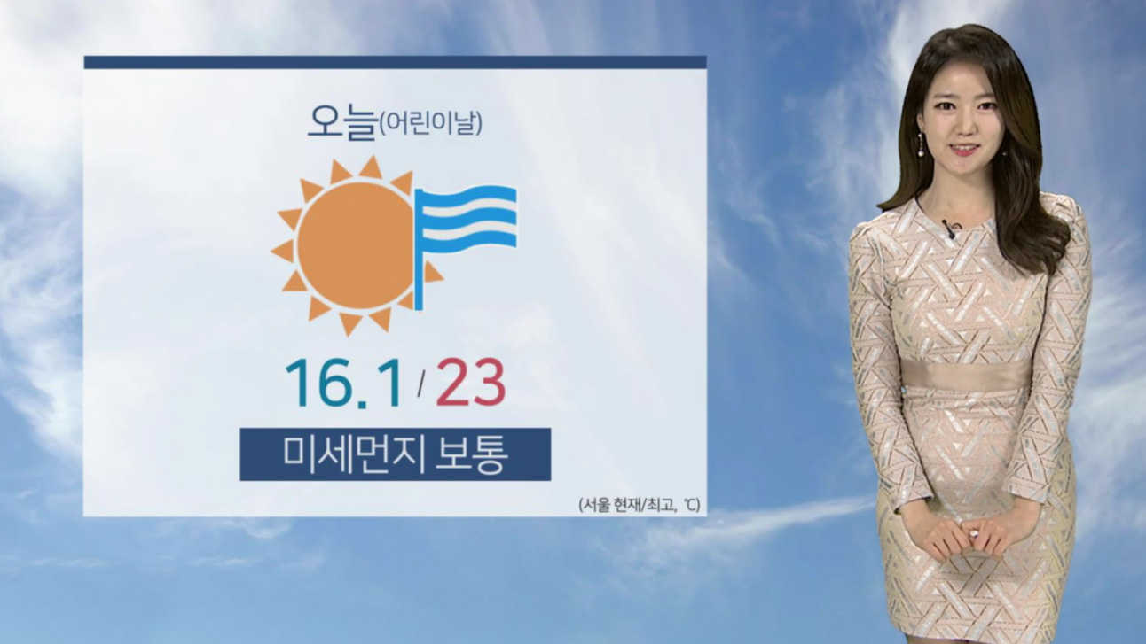 [날씨] 어린이날 맑고 미세먼지 '보통'…<em class='find'>강풍</em> 조심
