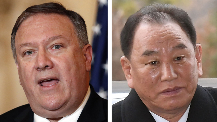 방북 폼페이오 "적국이었지만 이젠 평화 위해 협력"