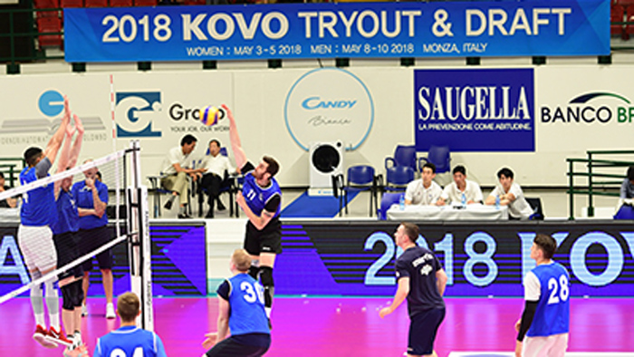 '새로운 괴물 용병을 찾아라' 남자배구 트라이아웃 한창