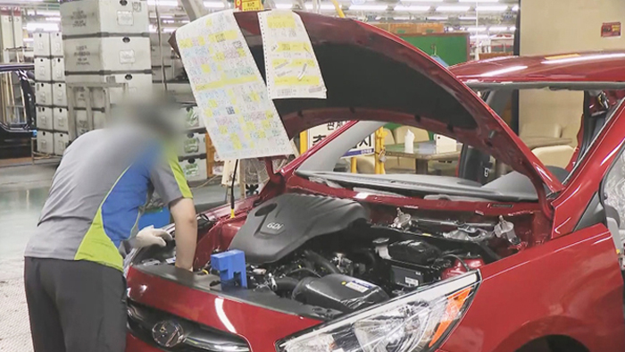 자동차ㆍ조선업 일자리 한파…완성차 근로자 8년만에 줄어