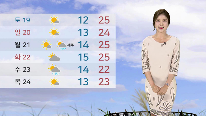 [날씨] 곳곳 약한 비…서쪽 지역부터 서서히 그쳐