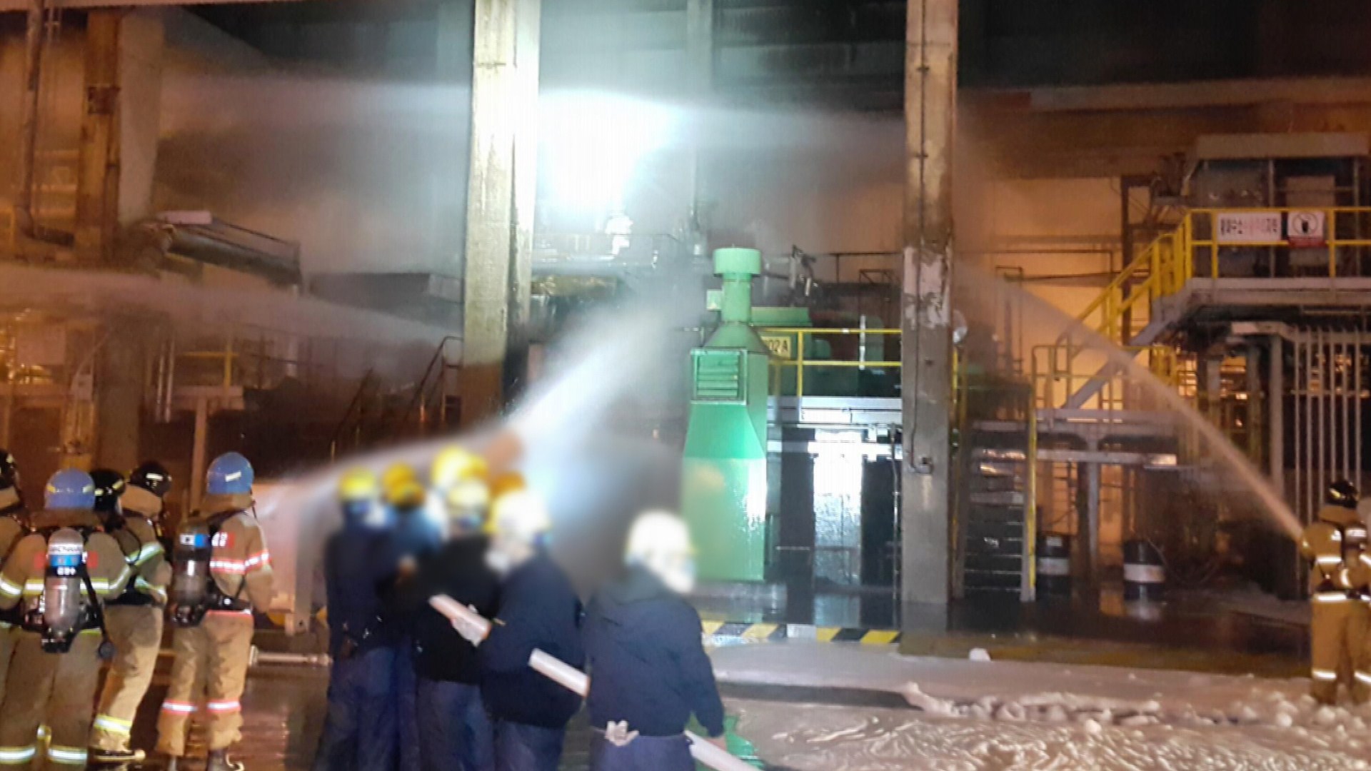 울산 <em class='find'>에</em>쓰오일 윤활기유 공장 화재…생산 일시중단