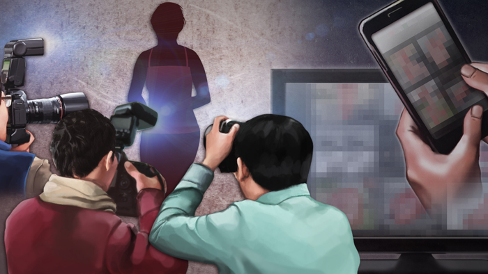 경찰 '유튜버 노출사진' 유포자도 수사 방침
