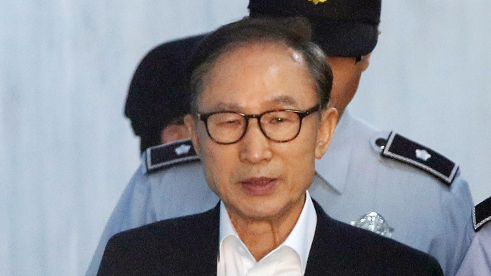 [현장연결] 이명박 전 대통령 첫 재판 출석…구속 62일만