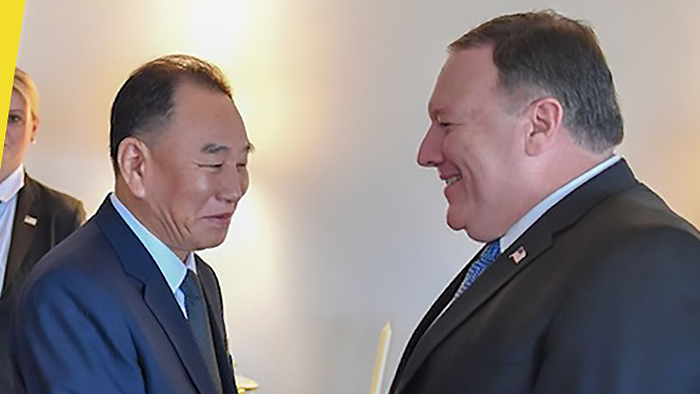 김영철-폼페이오 뉴욕 담판…새벽에는 기자회견