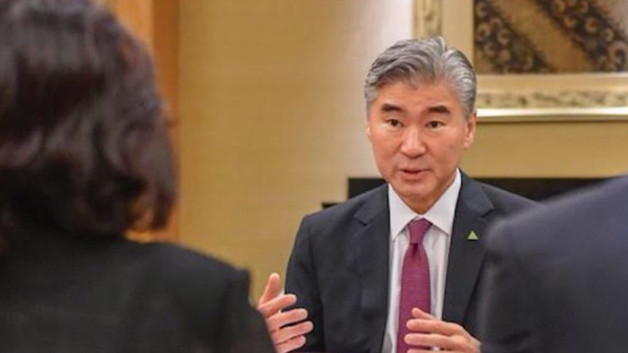 성김 최근 극비리 방한…최선희와 판문점서 실무회담