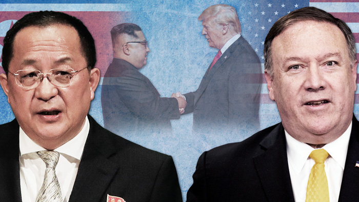 "폼페이오 상대는 리용호…정보→외교채널로 교체"