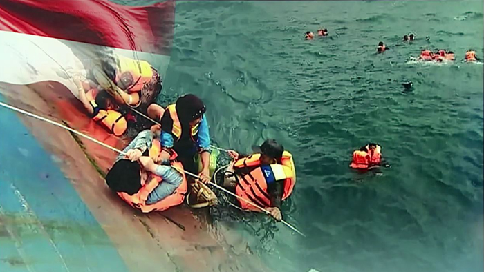 또 안전 불감증?…인도네시아<em class='find'>에</em>서 190여명 태운 여객선 전복