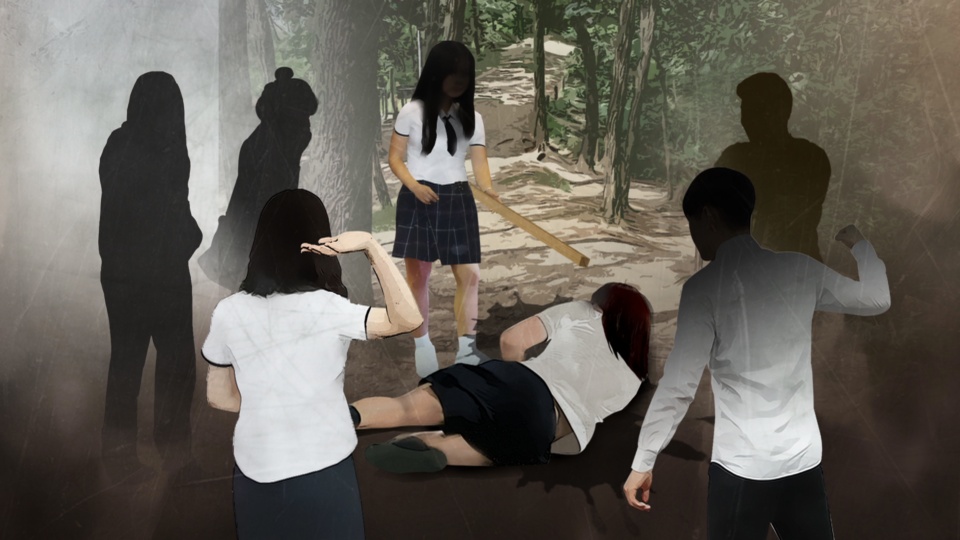 무서운 중고생, 여고생 이틀간 집단폭행…몸 상태 심각