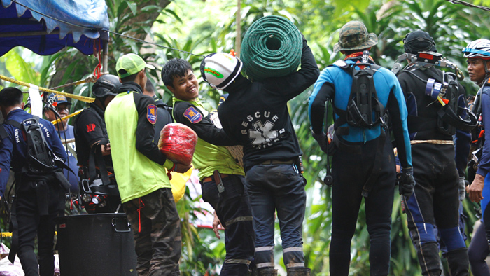 태국 동굴소년 고립 <em class='find'>2</em>주째…"폭우시 즉각 구조"