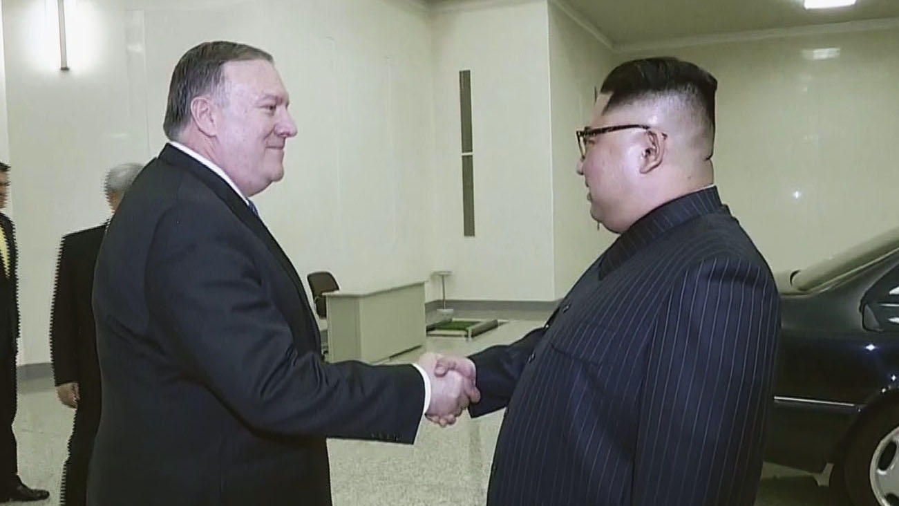 '폼페이오 방북' 취재 기자 "김정은 면담 소식만 기다렸다"