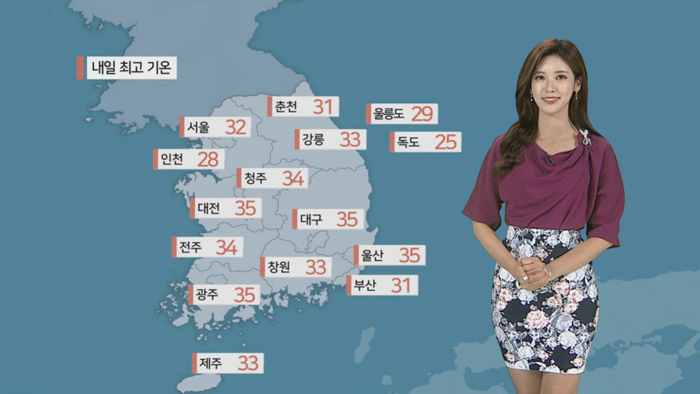 [날씨] 밤에도 후텁지근 열대야…폭염특보 확대ㆍ강화