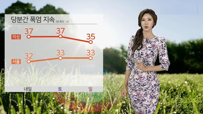 [날씨] 오늘도 후텁지근 열대야…폭염특보 확대ㆍ강화