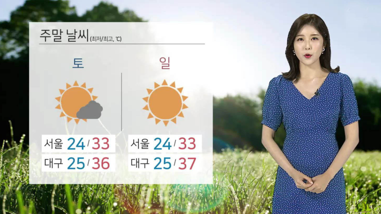 [날씨] 폭염특보 확대·강화…주말도 전국 펄펄