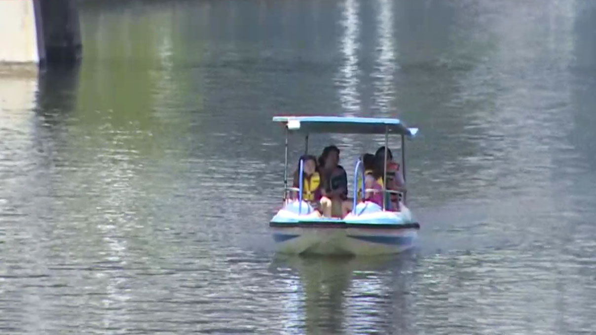 도심 속 피서지…이국적인 송도 센트럴파크