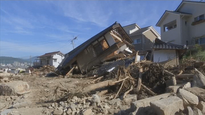 폭우 그치자 이젠 폭염…일본 수해 지역 '이중고'