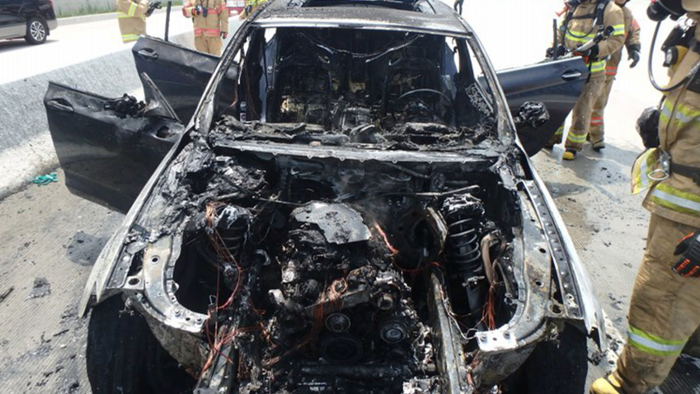 고속도로 달리던 BMW 또 불…이틀새 3대 불타