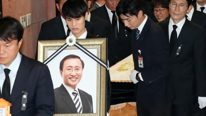 고 노회찬 의원, 오늘 오전 '국회장' 영결식