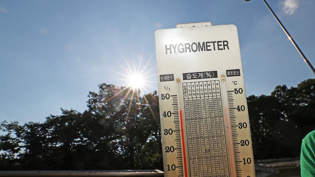 경북영천 40.4도…태풍 '종다리' 단비 쏟아낼까