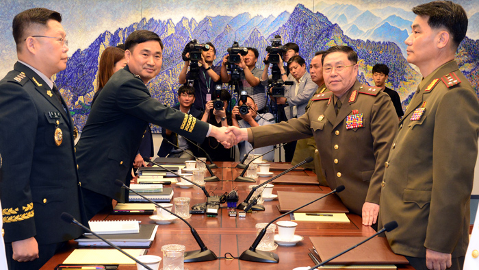 남북, 공동 유해발굴ㆍGP 시범 철수 등 추진 공감