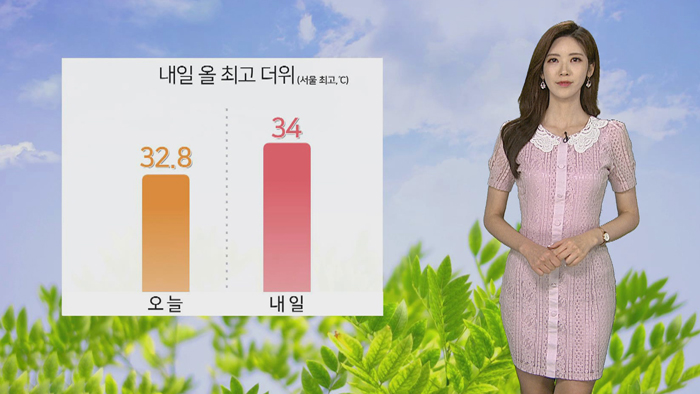 [날씨] 올 최고 더위…폭염특보 확대·강화