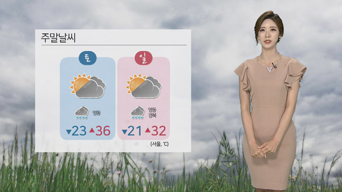 [날씨] 주말 폭염 절정…올들어 가장 더워