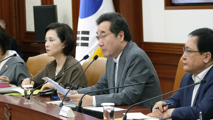 이 총리, 주말 <em class='find'>장관</em>회의 소집…日수출규제 대응 논의