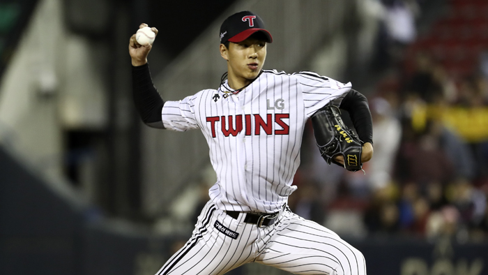 [프로야구] LG 정우영, 사상 첫 고졸 신인 투수 올<em class='find'>스타</em> 선정