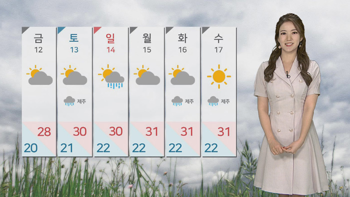 [날씨] 내일까지 장맛비…밤사이 동해안 고비, 폭우 주의