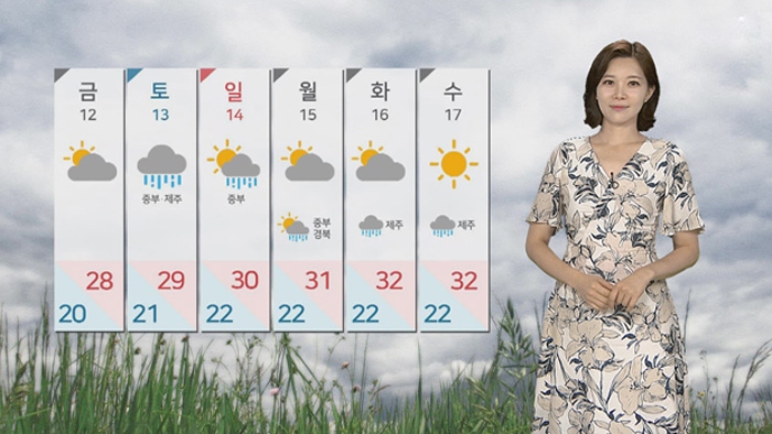 [날씨] 장맛비 오전 중 그쳐…<em class='find'>영동</em>은 내일까지 100mm↑
