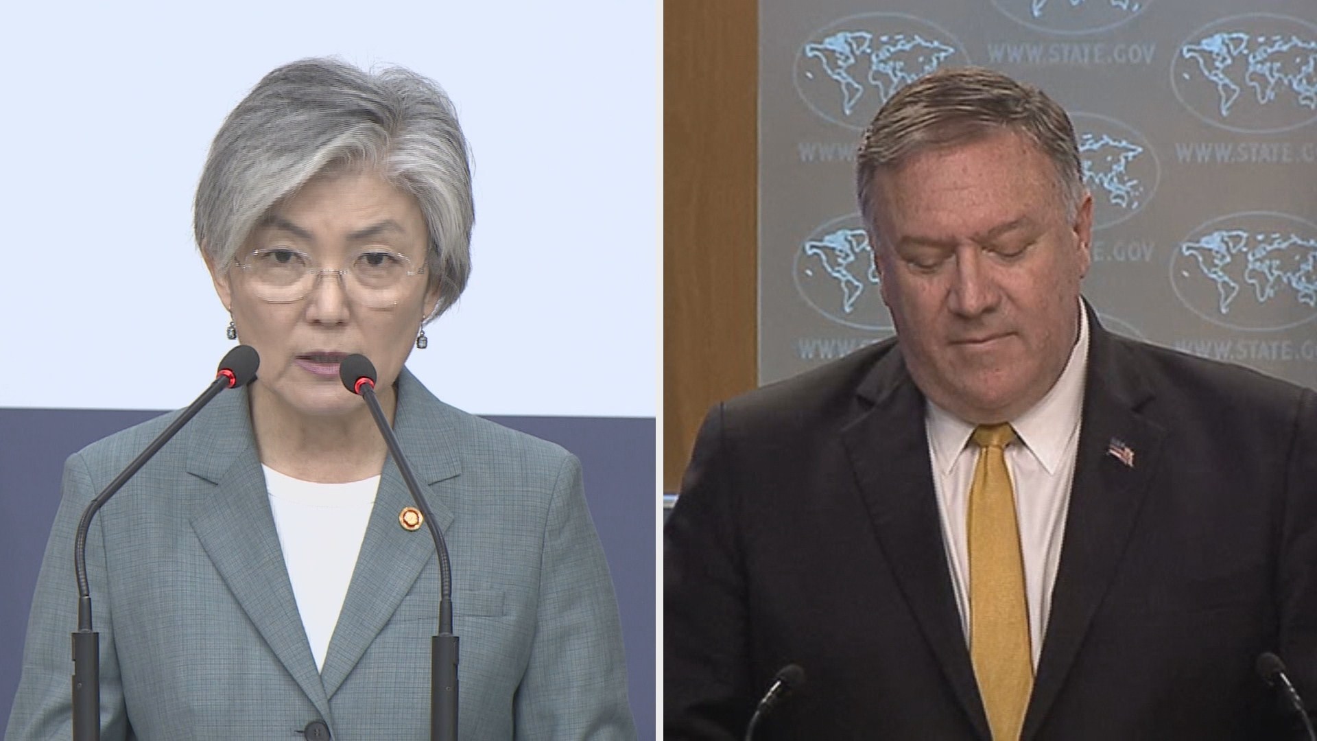 강경화 "日 무역제한 바람직하지 않아"…폼페이오와 통화