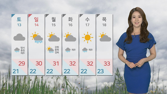 [<em class='find'>날씨</em>] 퇴근길 장맛비 대부분 그쳐…내일 기온 올라
