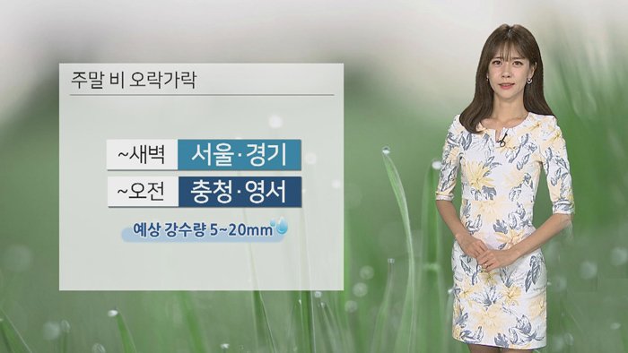 [날씨] 주말 <em class='find'>구름</em> 많고 비 오락가락…당분간 큰 더위 없어