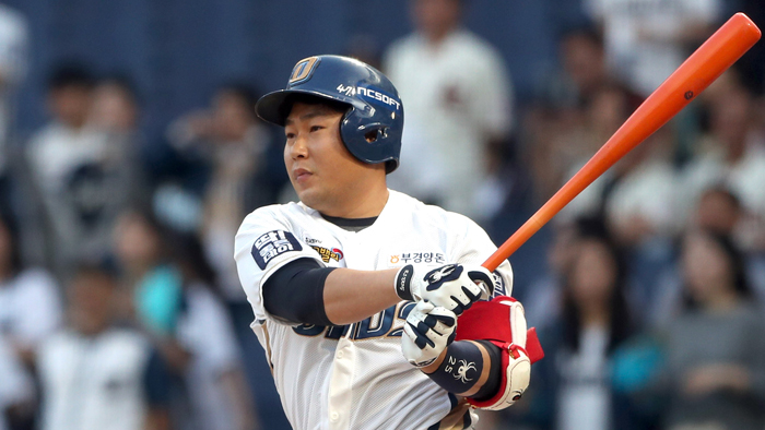 [프로야구] NC 양의지, 내복사근 부상으로 3~4주 <em class='find'>이탈</em>