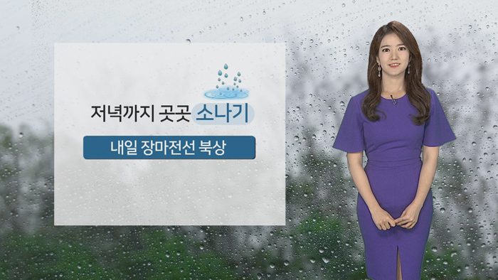 [<em class='find'>날씨</em>] 장마전선 북상, 내일 남부 비…중부 무더위