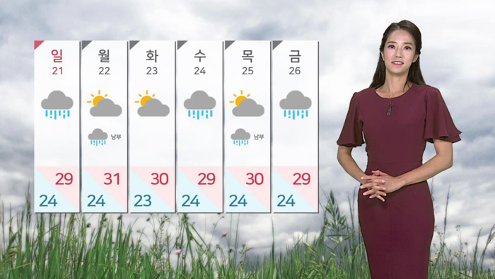 [날씨] 태풍 '다나스' 목포 인근서 소멸…비바람은 계속