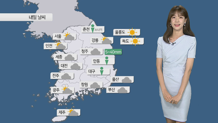 [날씨] 무더위에 폭염특보 강화…모레 전국 장맛비