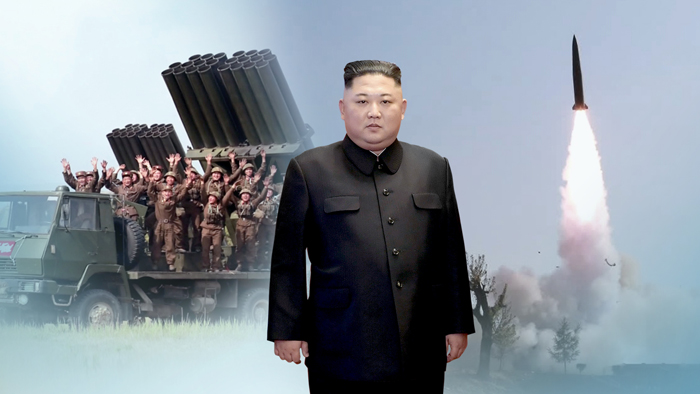 김정은 탄도미사일 발사 현지지도…"南<em class='find'>에</em> 경고"