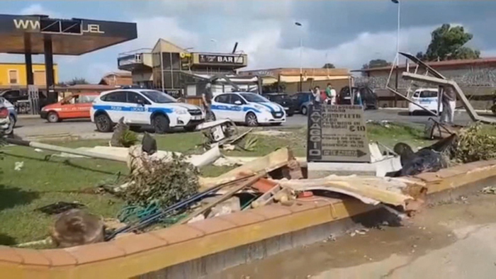 폭염 지나간 <em class='find'>이탈리아</em>에 폭풍우로 몸살