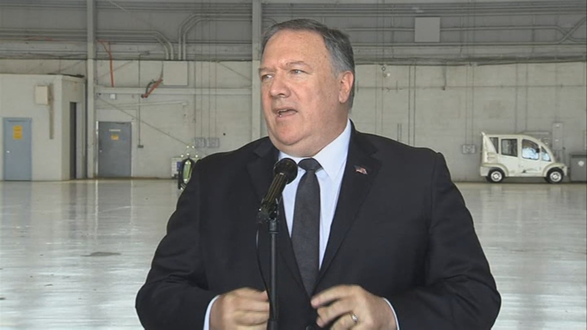 폼페이오 "ARF서 한미일 외교<em class='find'>장관</em>회담 열릴 것"