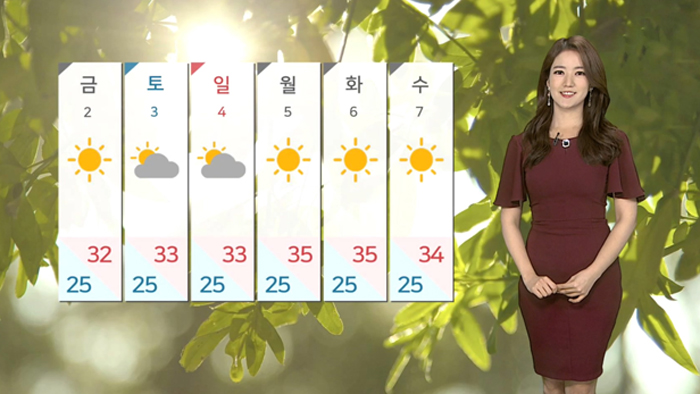 [날씨] 서울·중북부 아침까지 요란한 비…서울 30도·대구 36도