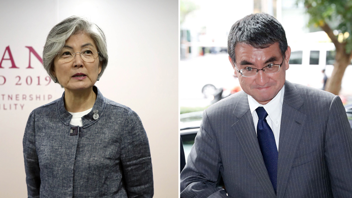 조금 뒤 한일 외교장관회담…무역갈등 담판