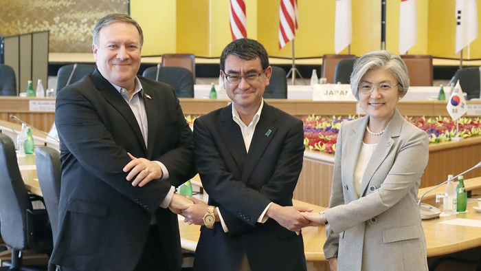 한미·한미일 외교<em class='find'>장관</em> 회담…한일갈등 美중재 주목