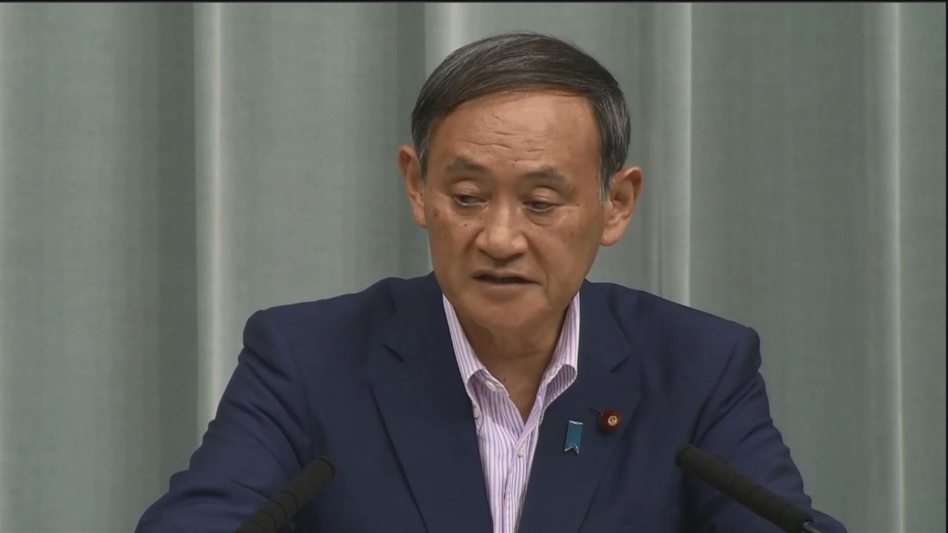 日관방<em class='find'>장관</em>, 문 대통령 '적반하장' 발언에 "과잉 주장"