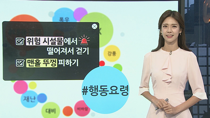 [날씨트리] 태풍 '프란시스코'북상 중…대비 요령은?