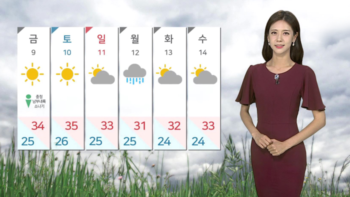 [날씨] 내일 기온 더 올라…폭염특보 확대 가능성