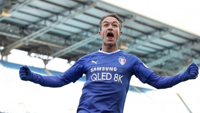 [프로축구] '7월 <em class='find'>전</em> 경기 득점' 수원 타가트, 이달의 선수상