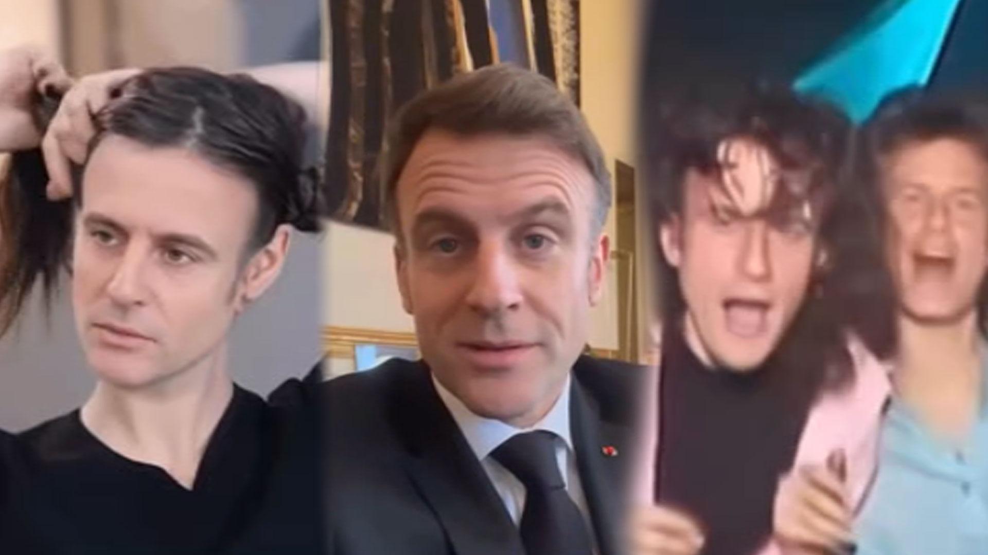 마크롱이 디제잉을?…AI 정상회의 홍보 위한 패러디 영상 공개