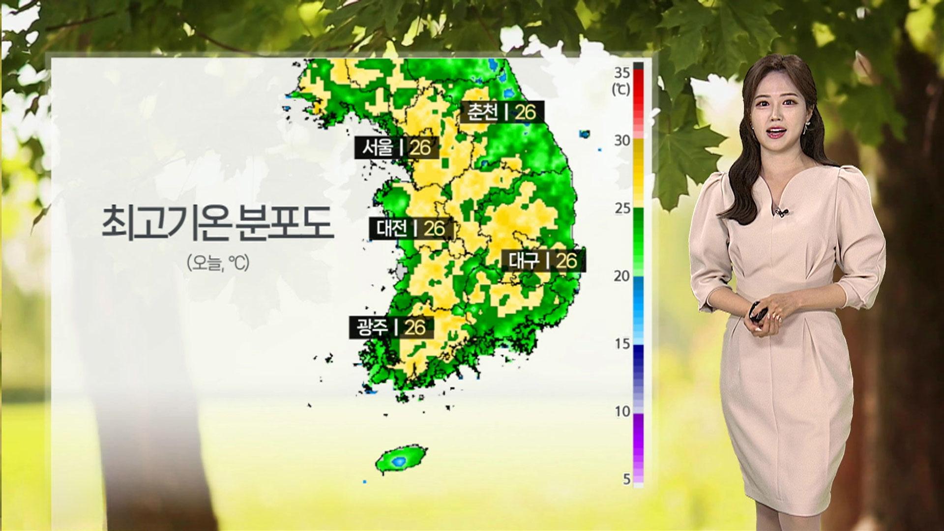 [<em class='find'>날씨</em>] 오늘 맑고 큰 일교차 유의…갈수록 기온 올라